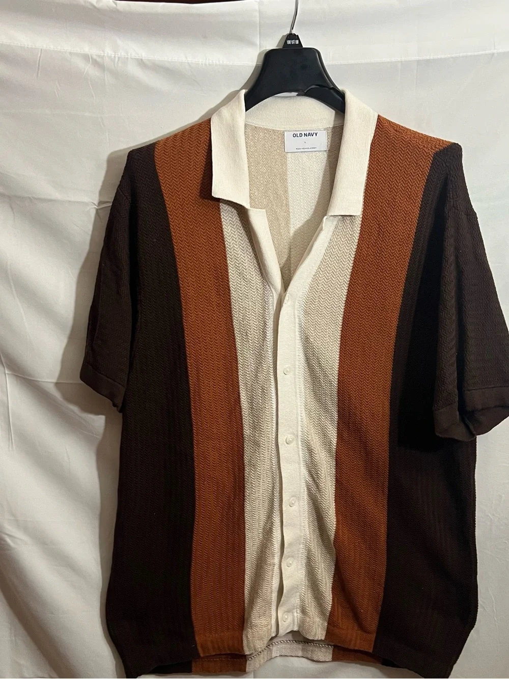 Old Navy Cream Knit Sweater Top